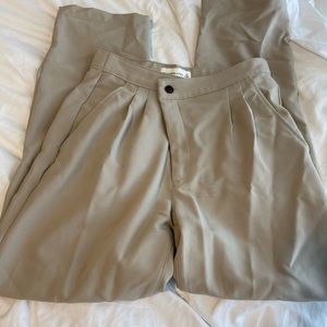abercrombie tailored dad pant (crossover button trouser)